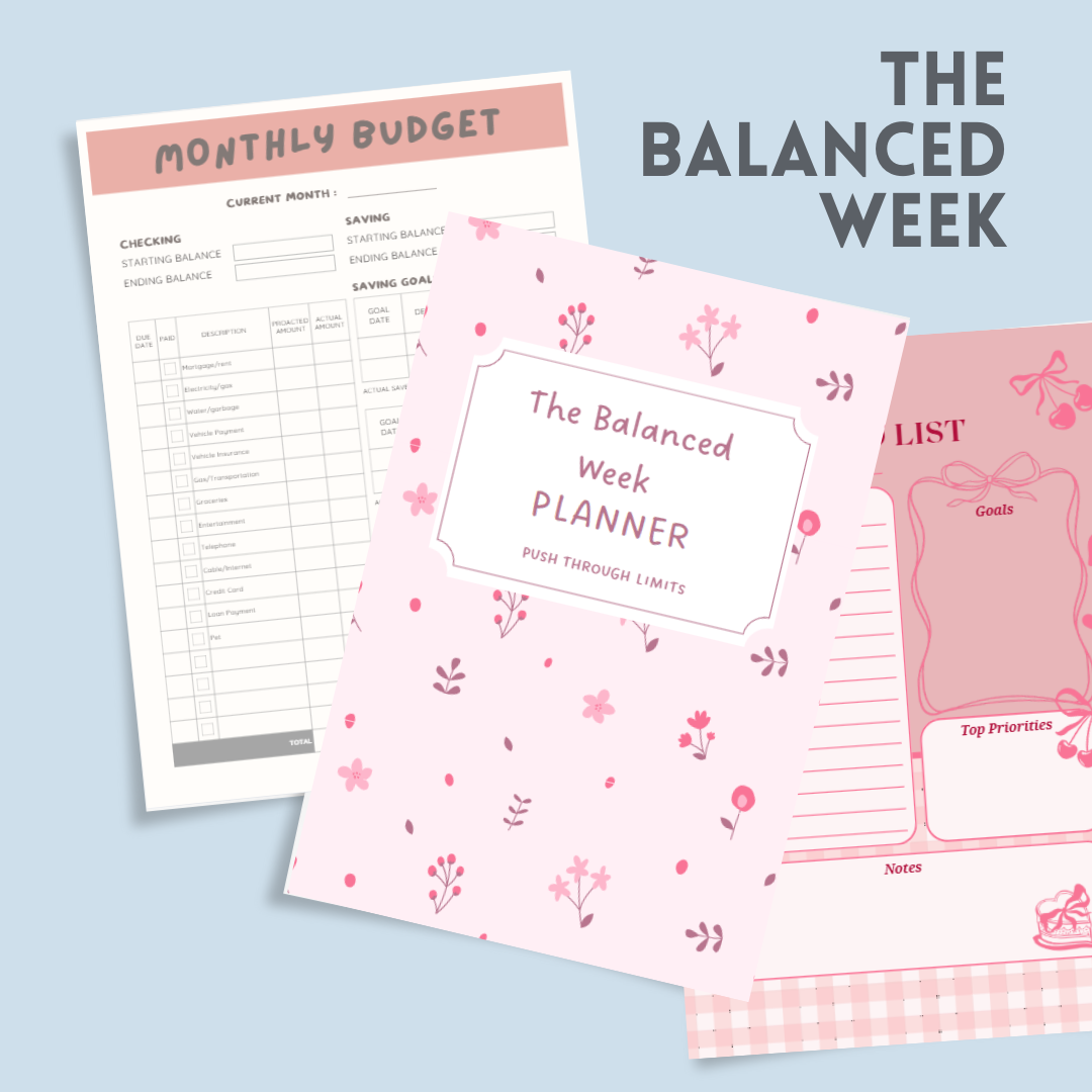 The Balanced Week