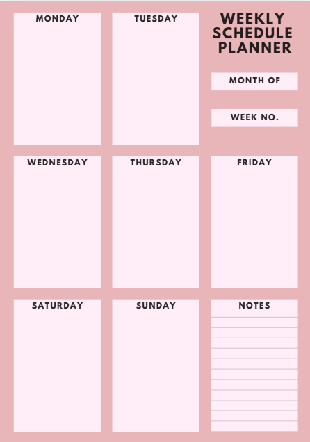 The Balanced Week